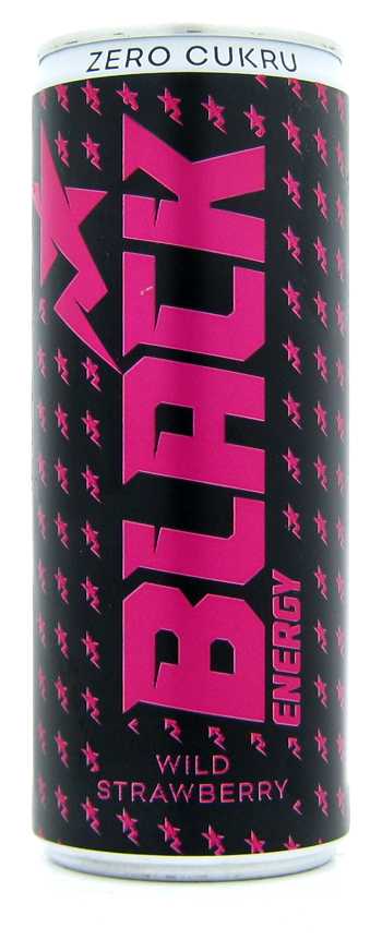 Black 2025 Wild strawberry Zero cukru