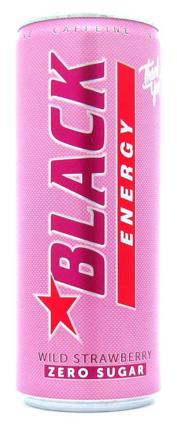 Black King of the night Zero sugar Wild strawberry