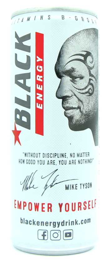 Black Mike Tyson Empower Yourself 3 Zero sugar