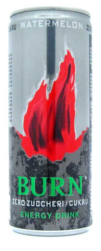 Burn Zero zuccheri cukru Watermelon