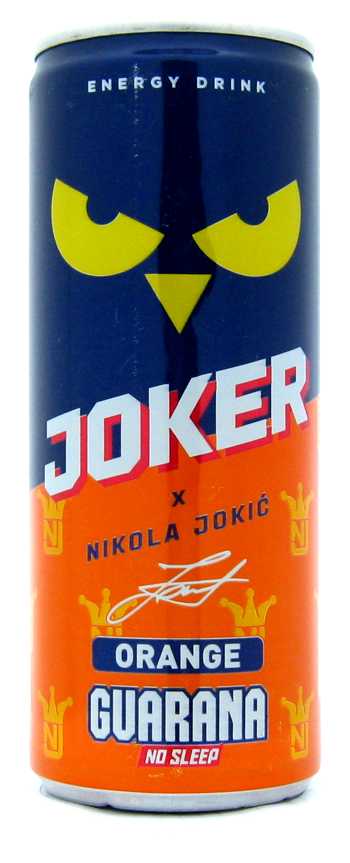 Guarana No Sleep Joker Orange