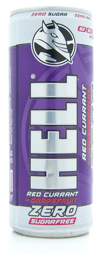Hell Red currant-grapefruit Zero Sugarfree