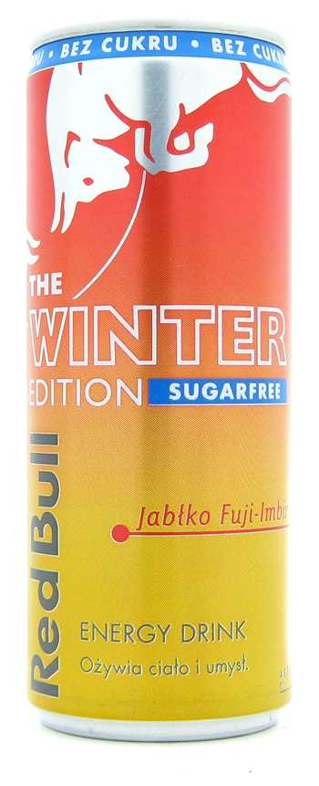 Red Bull Edition Winter Jablko Fuji-Imbir Bez cukru