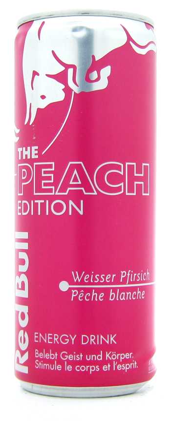 Red Bull Edition peach Weisser pfirsich
