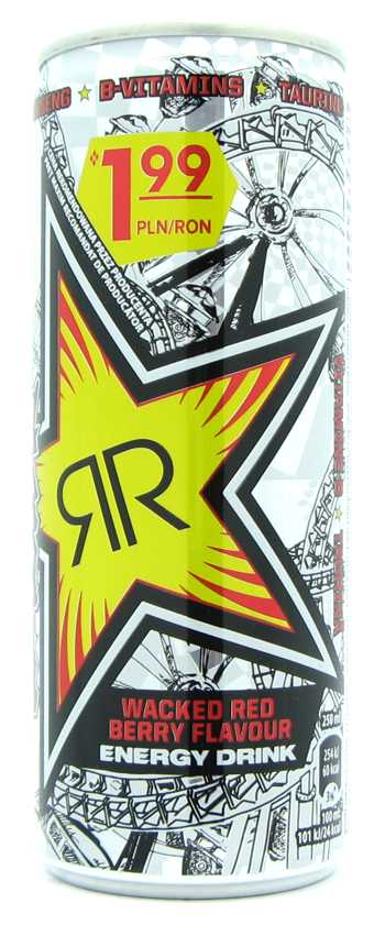 Rockstar Wacked Red Berry