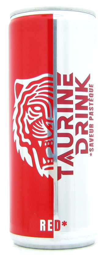 Taurine drink Red