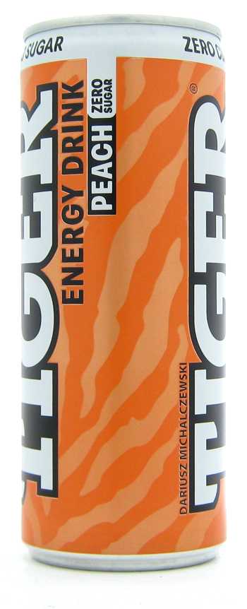 Tiger 2026 Brzoskwinia Zero cukru