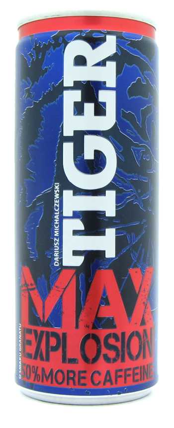 Tiger More Caffeine 50 Max Explosion