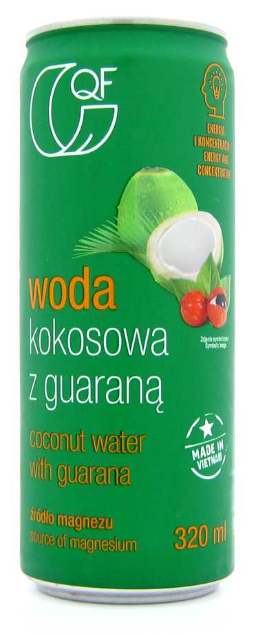 Woda kokosowa z guarana