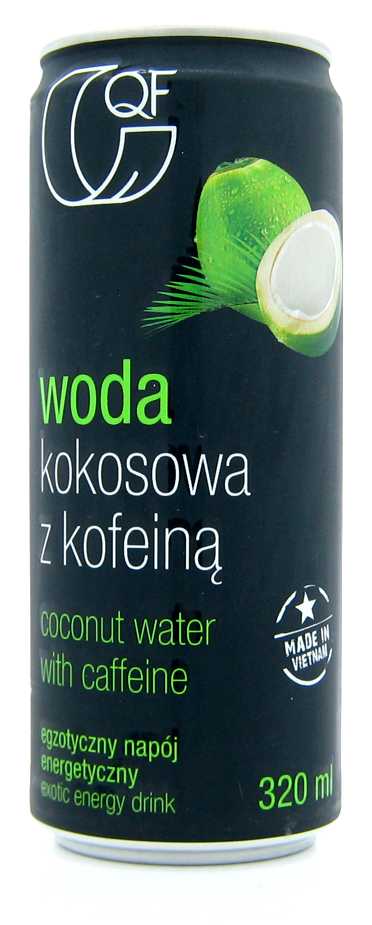 Woda kokosowa z kofeina 1