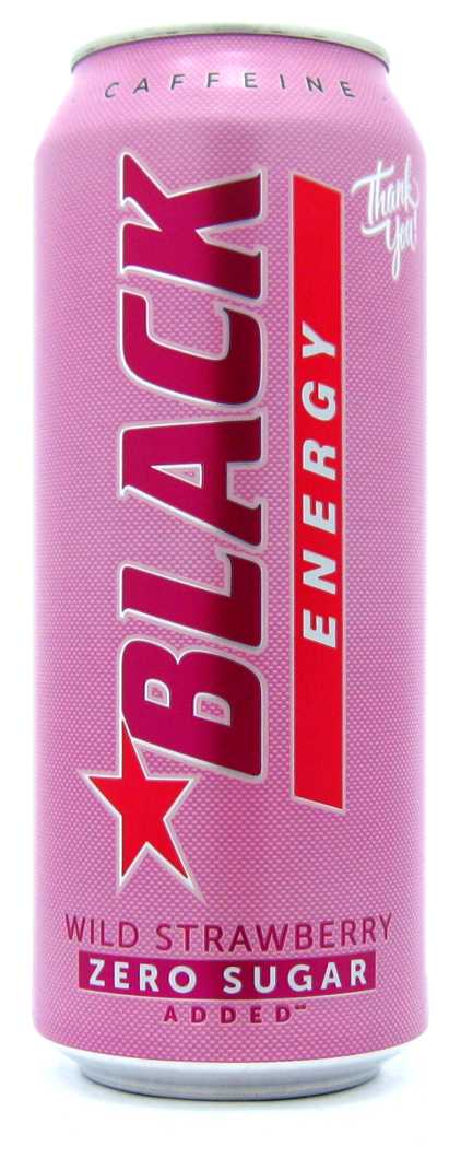 Black King of the night Zero sugar Wild strawberry