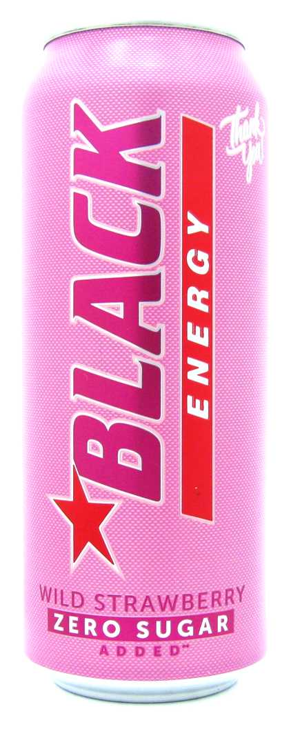Black King of the night Zero sugar Wild strawberry 1