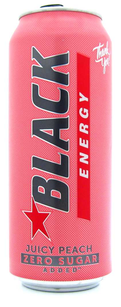 Black King of the night Zero sugar added Juicy peach