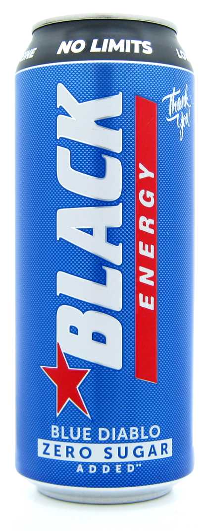 Black King of the night Zero sugar added No limits Blue diablo