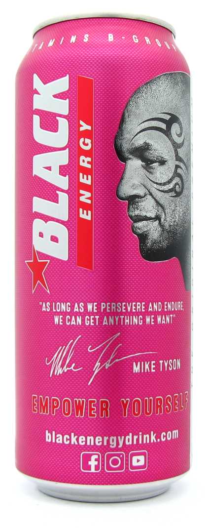 Black Mike Tyson Empower Yourself 3 Wild strawberry