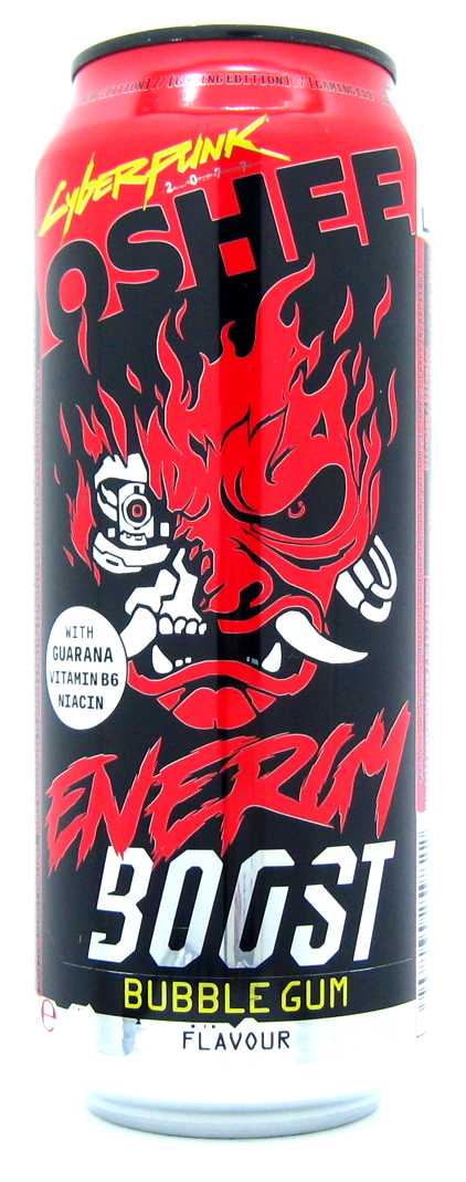 Oshee Cyberpunk Energy boost Bubble gum